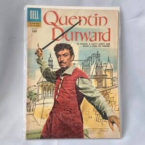 Dell Quentin Durward‎ Movie Classic Comic Book No. 672 Vintage Collectible